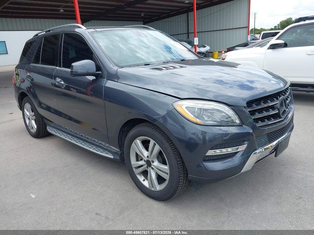 4JGDA5HB4EA332652 2014 MERCEDES-BENZ ML 350 photo no. 1