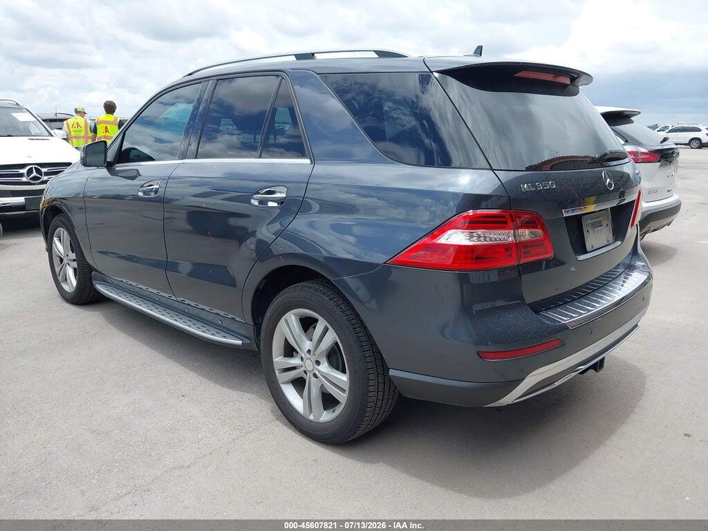 4JGDA5HB4EA332652 2014 MERCEDES-BENZ ML 350 photo no. 3