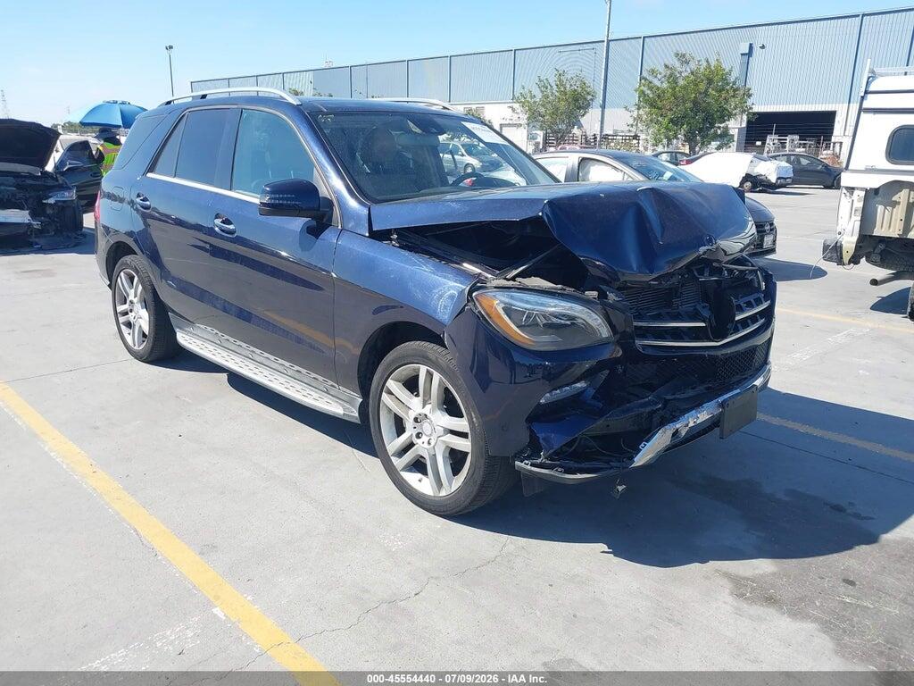 4JGDA5HB9EA386416 2014 MERCEDES-BENZ ML 350 photo no. 1