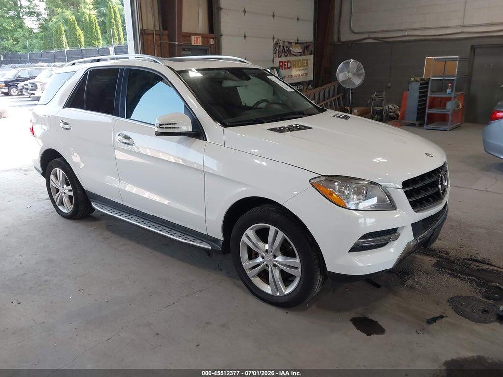 4JGDA5HB9EA313627 2014 MERCEDES-BENZ ML 350 photo no. 1