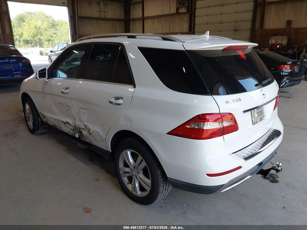 4JGDA5HB9EA313627 2014 MERCEDES-BENZ ML 350 photo no. 3