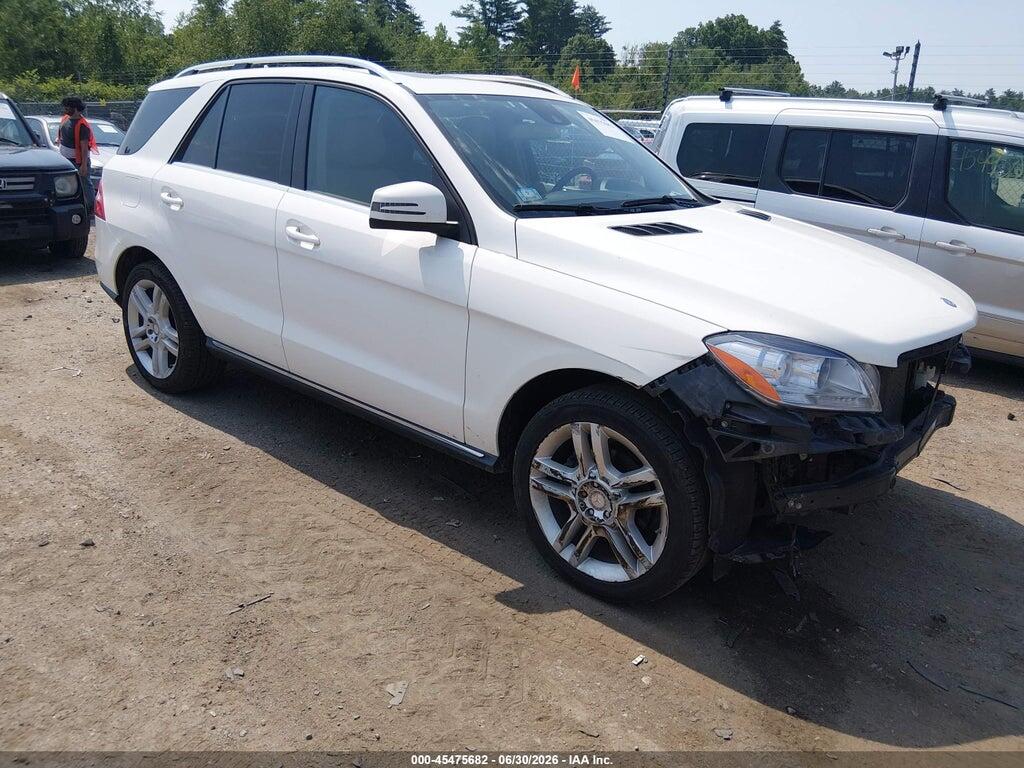 4JGDA5HB6EA374126 2014 MERCEDES-BENZ ML 350 photo no. 1