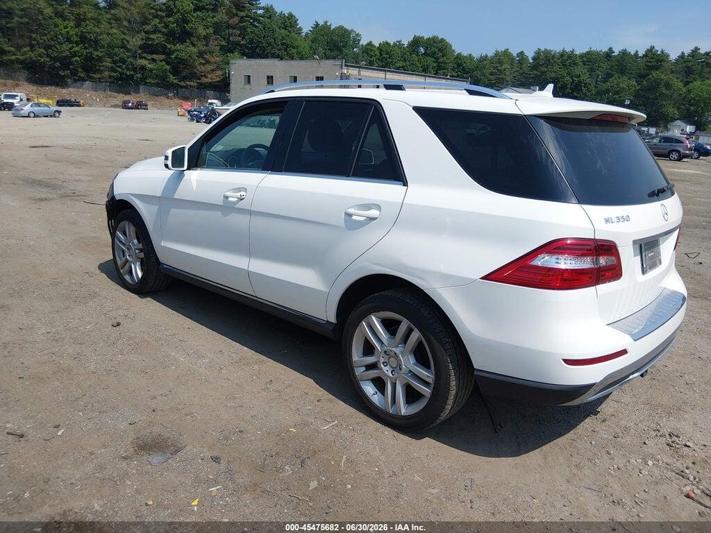 4JGDA5HB6EA374126 2014 MERCEDES-BENZ ML 350 photo no. 3