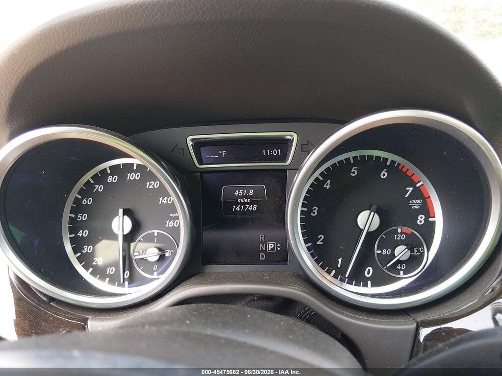 4JGDA5HB6EA374126 2014 MERCEDES-BENZ ML 350 photo no. 7