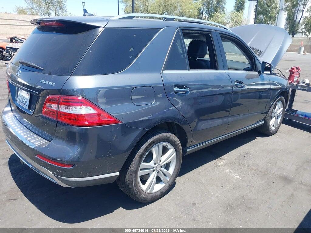4JGDA2EB1EA309753 2014 MERCEDES-BENZ ML 350 BLUETEC photo no. 4