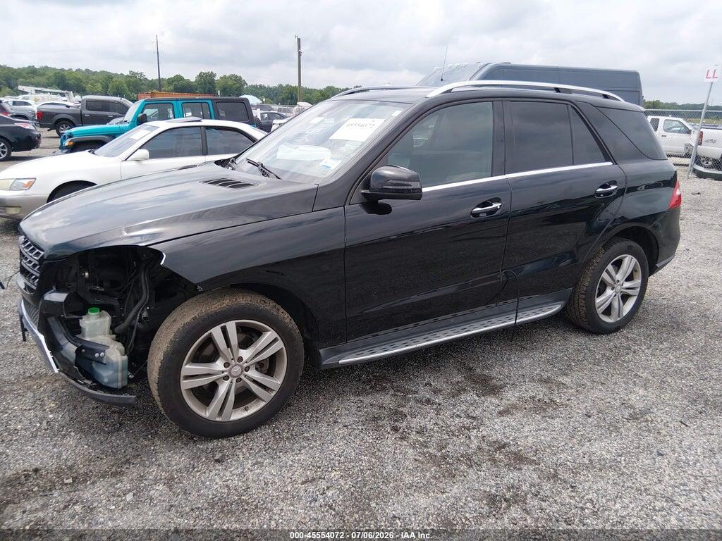 4JGDA2EB8EA314643 2014 MERCEDES-BENZ ML 350 BLUETEC photo no. 2
