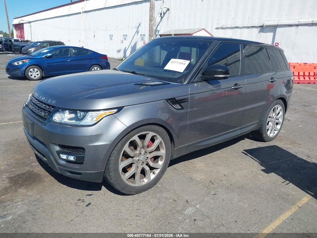 SALWR2EF3GA578938 2016 LAND ROVER RANGE ROVER SPORT photo no. 2