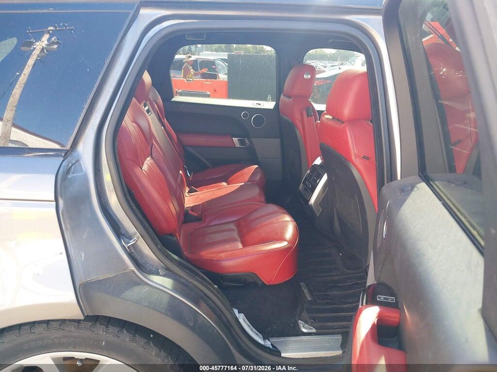 SALWR2EF3GA578938 2016 LAND ROVER RANGE ROVER SPORT photo no. 8