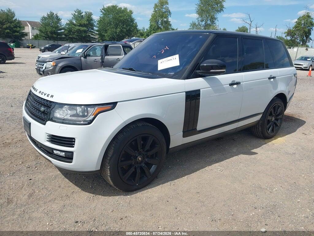 SALGS2KF9GA259248 2016 LAND ROVER RANGE ROVER photo no. 2