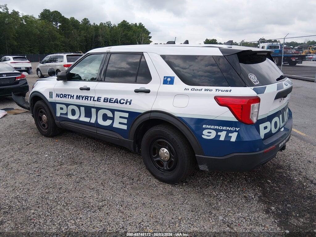 1FM5K8AB0NGA09130 2022 FORD POLICE INTERCEPTOR UTILITY photo no. 3