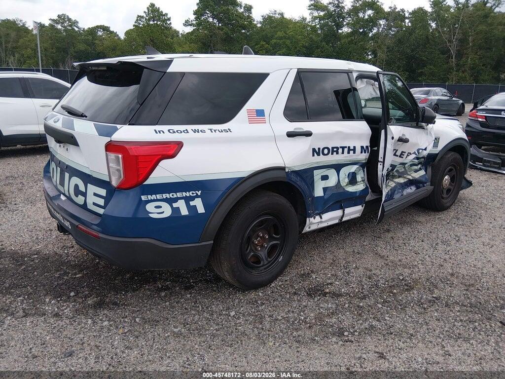 1FM5K8AB0NGA09130 2022 FORD POLICE INTERCEPTOR UTILITY photo no. 4