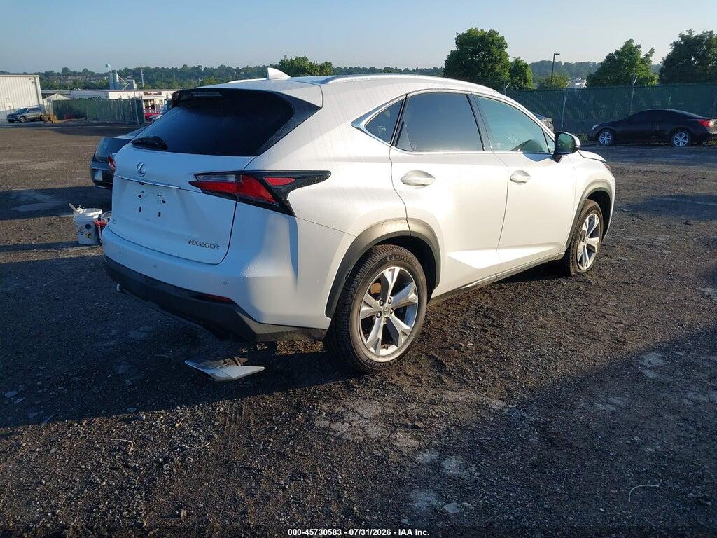 JTJBARBZ5H2115681 2017 LEXUS NX 200T photo no. 4
