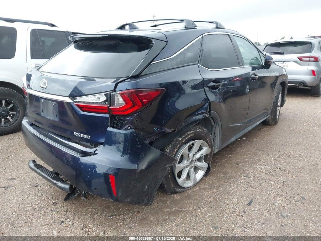 2T2BZMCA1HC110854 2017 LEXUS RX photo no. 4