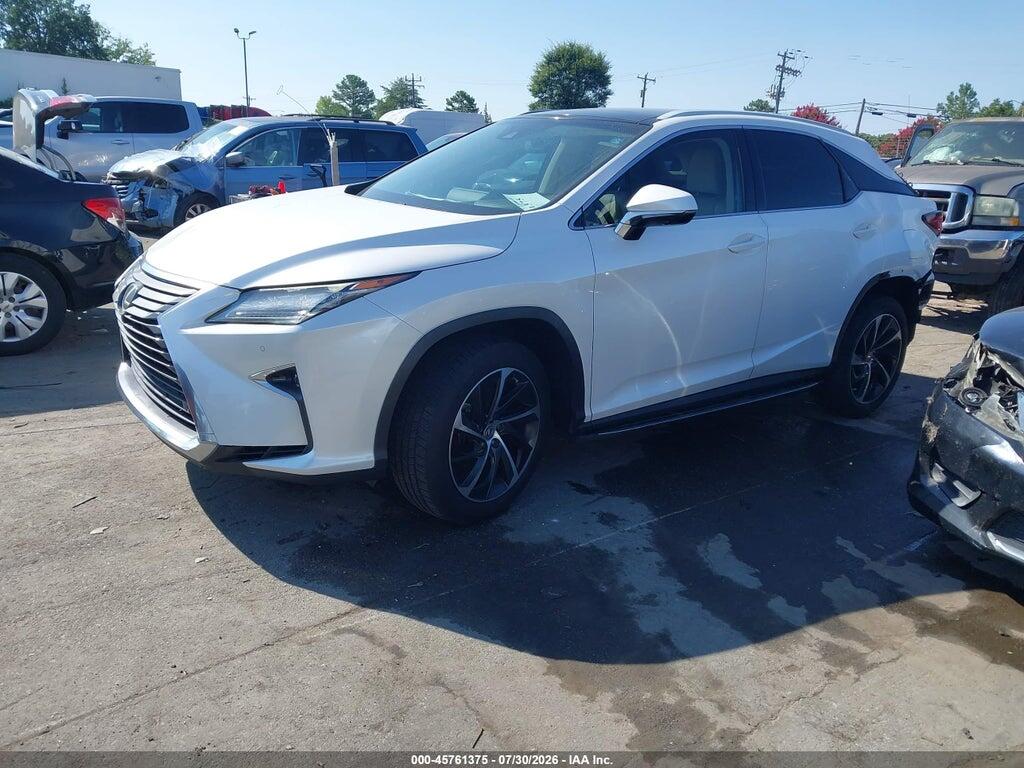 2T2ZZMCA9HC070716 2017 LEXUS RX 350 photo no. 2