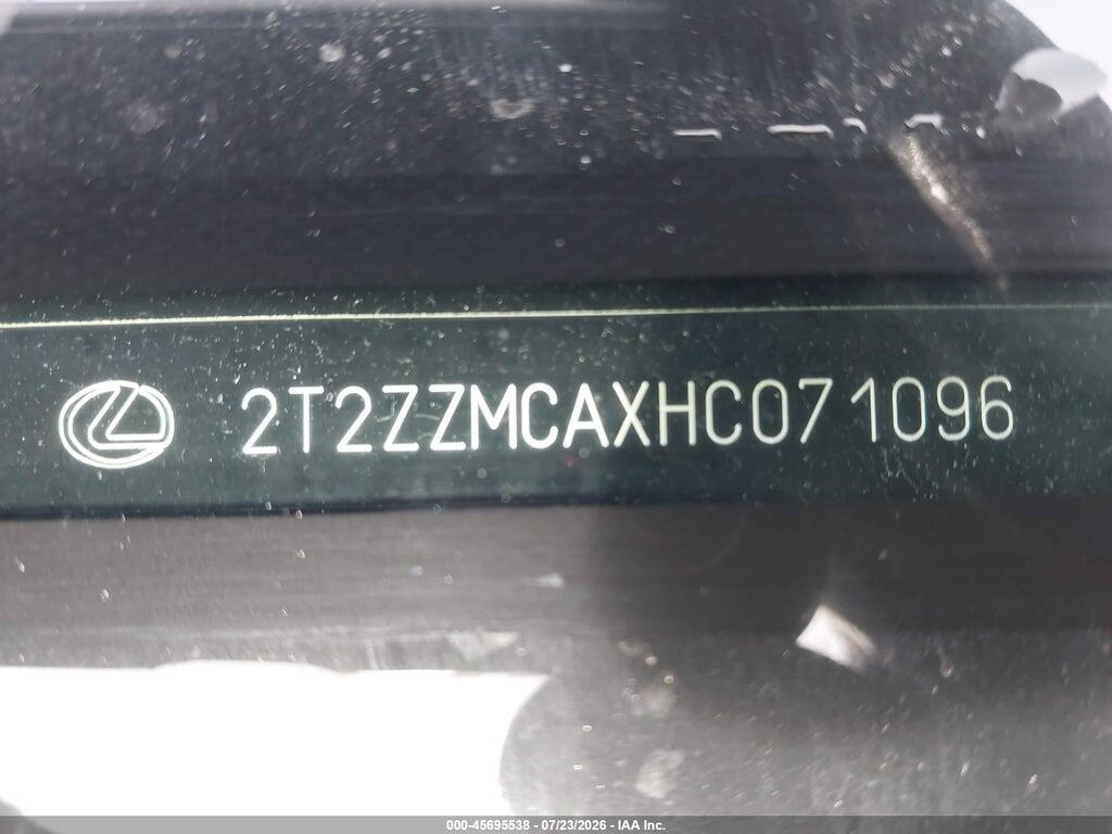 2T2ZZMCAXHC071096 2017 LEXUS RX 350 photo no. 9