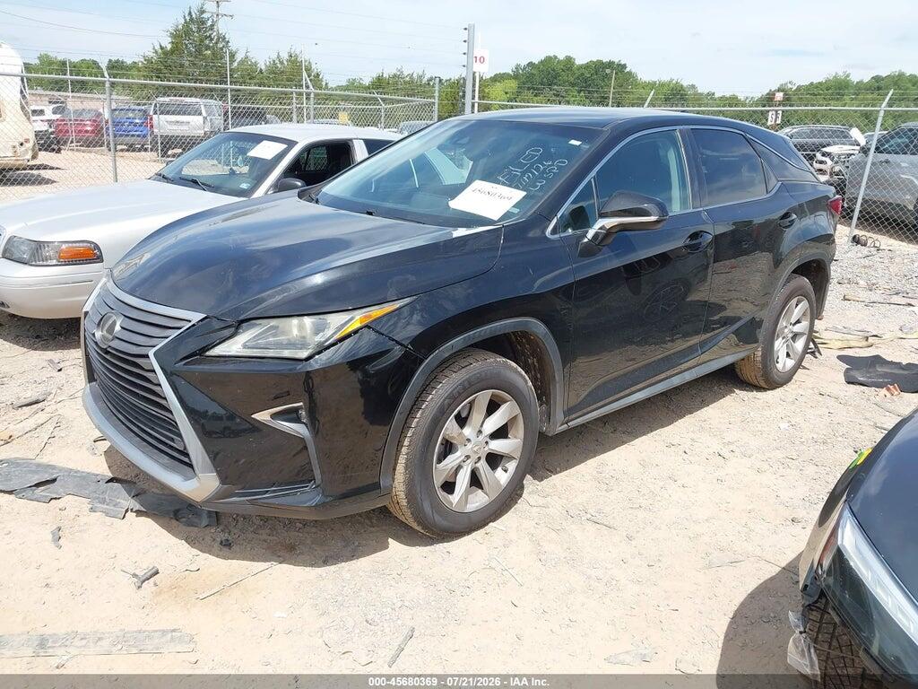 2T2ZZMCA2HC079435 2017 LEXUS RX 350 photo no. 2