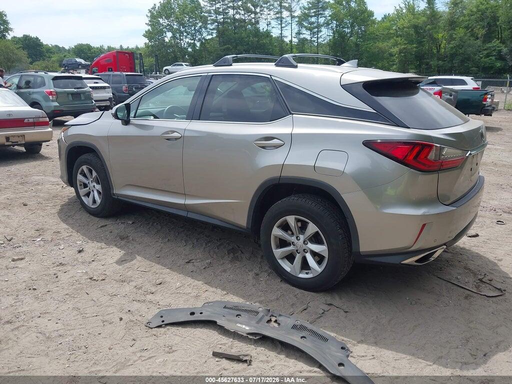 2T2BZMCA4HC085416 2017 LEXUS RX 350 photo no. 2