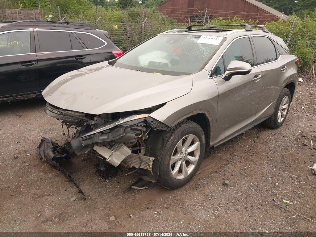 2T2BZMCA0HC124597 2017 LEXUS RX 350 photo no. 2