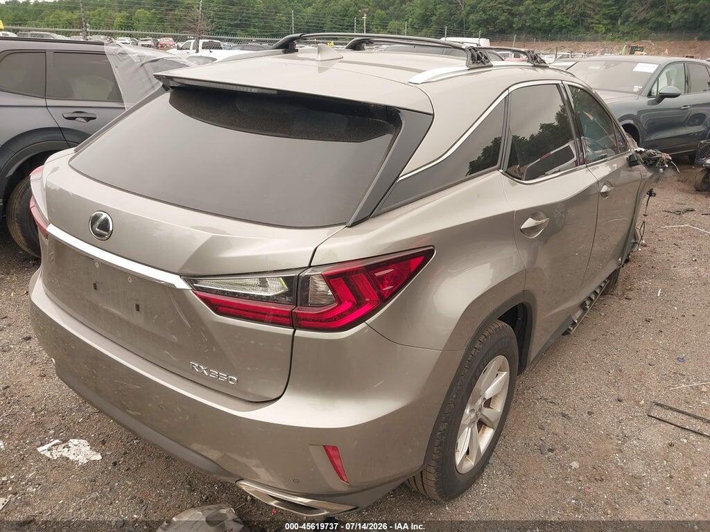 2T2BZMCA0HC124597 2017 LEXUS RX 350 photo no. 4