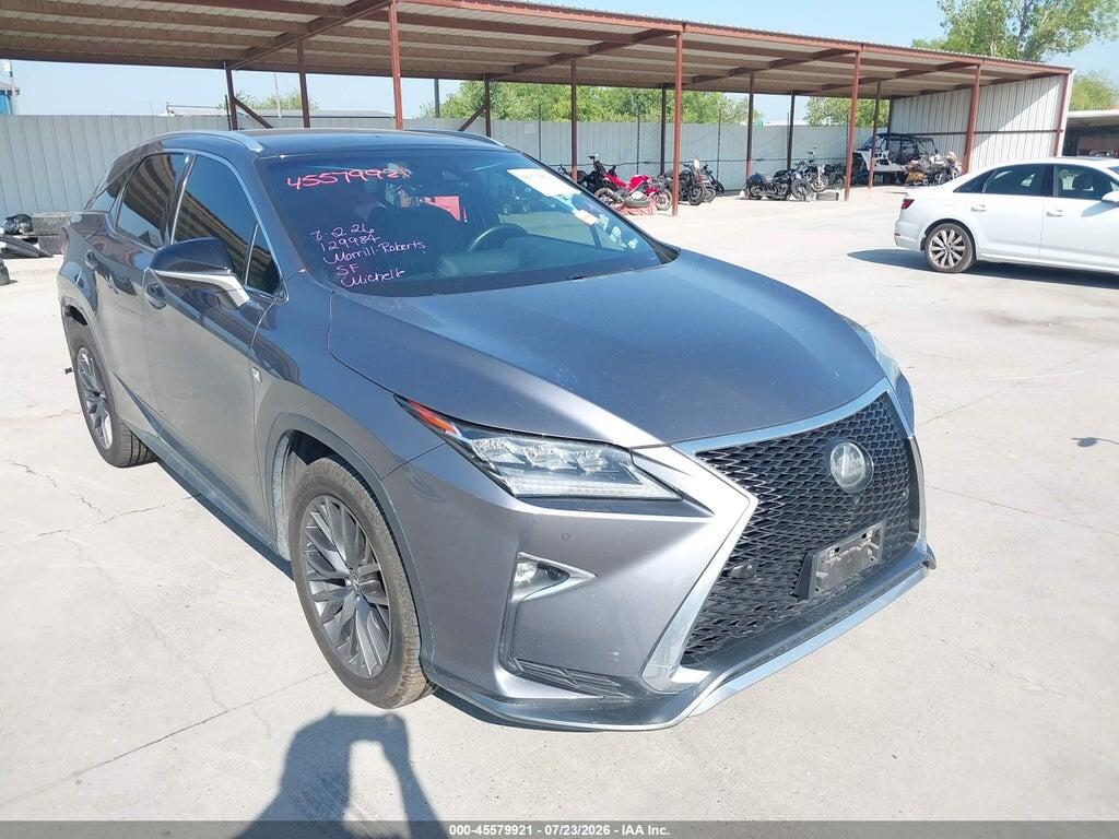 2T2BZMCA1HC089360 2017 LEXUS RX 350 photo no. 1