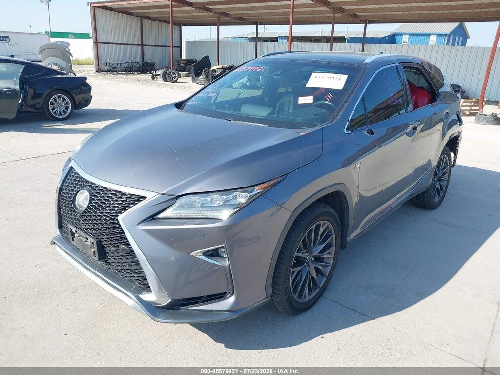 2T2BZMCA1HC089360 2017 LEXUS RX 350 photo no. 2