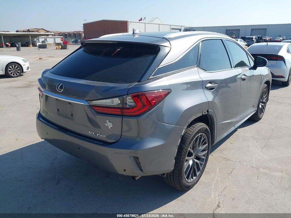 2T2BZMCA1HC089360 2017 LEXUS RX 350 photo no. 4