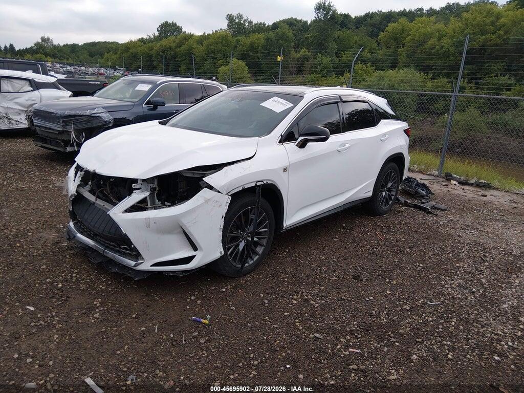 2T2BGMCA1HC012753 2017 LEXUS RX 450H photo no. 2