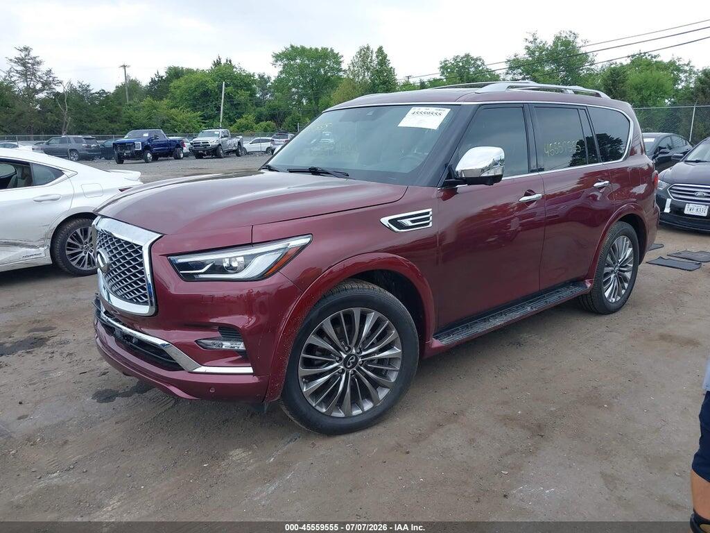 JN8AZ2BE4M9271129 2021 INFINITI QX80 photo no. 2