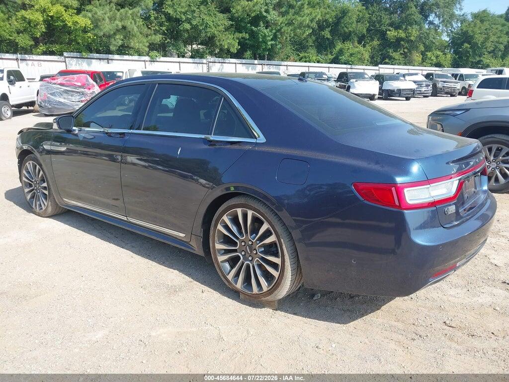 1LN6L9RP9H5629840 2017 LINCOLN CONTINENTAL photo no. 3