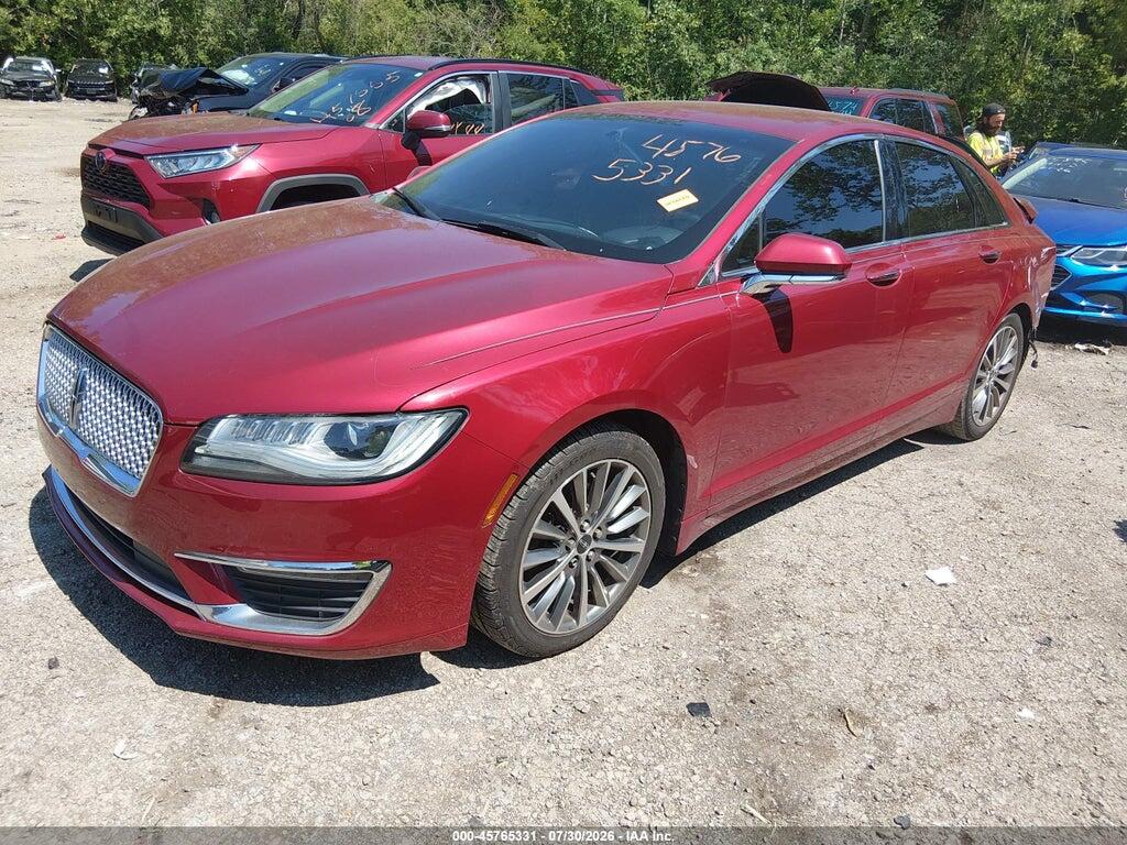 3LN6L5A97HR603143 2017 LINCOLN MKZ photo no. 2