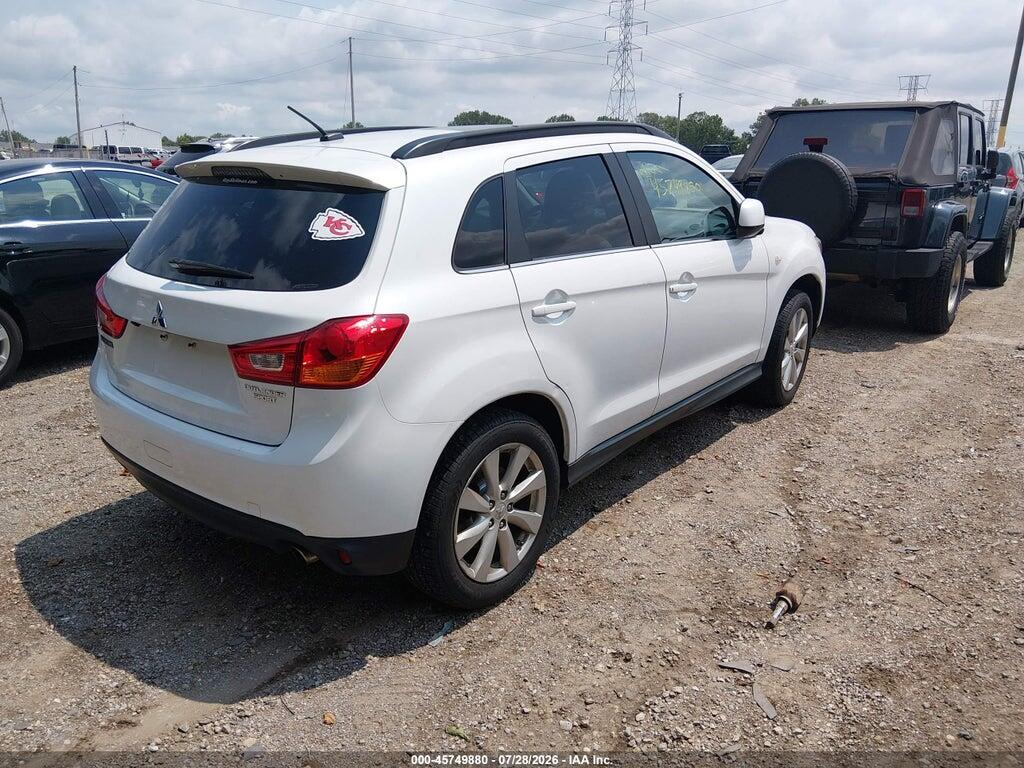 4A4AR4AU6EE032487 2014 MITSUBISHI OUTLANDER SPORT photo no. 4