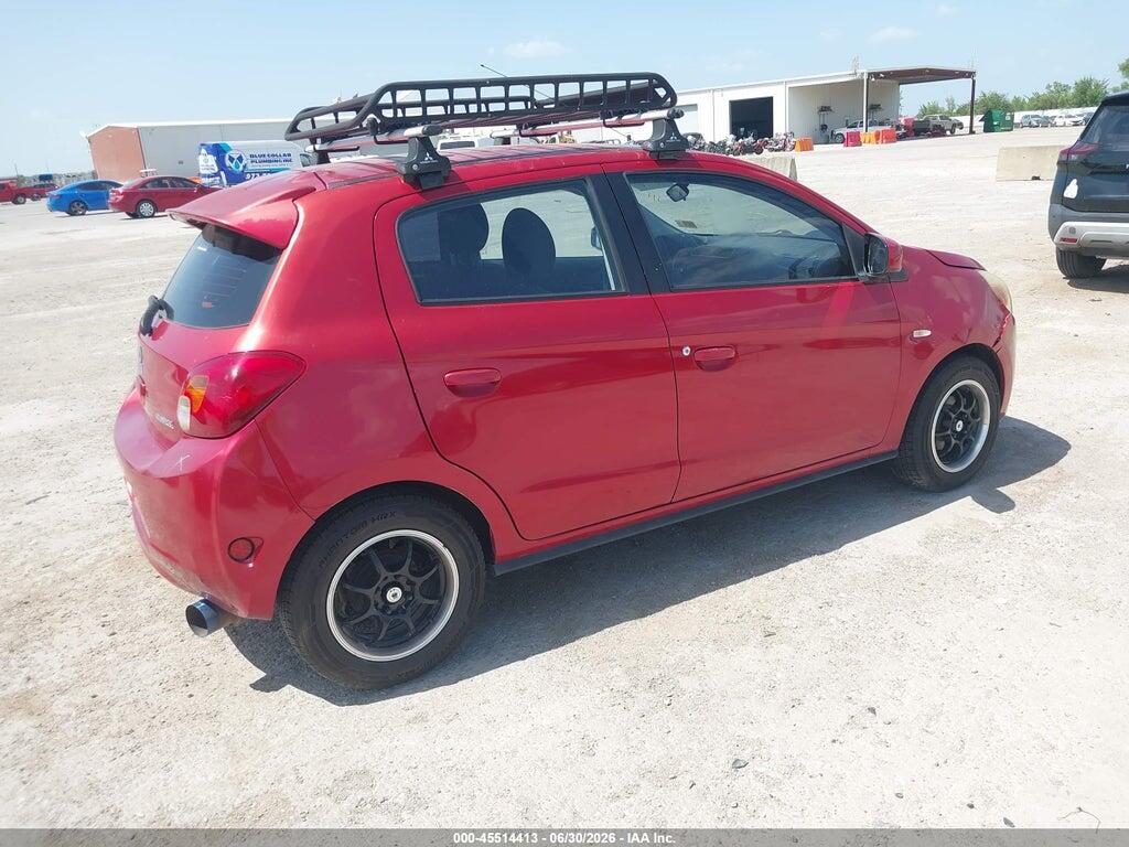 ML32A4HJ2EH017985 2014 MITSUBISHI MIRAGE photo no. 4