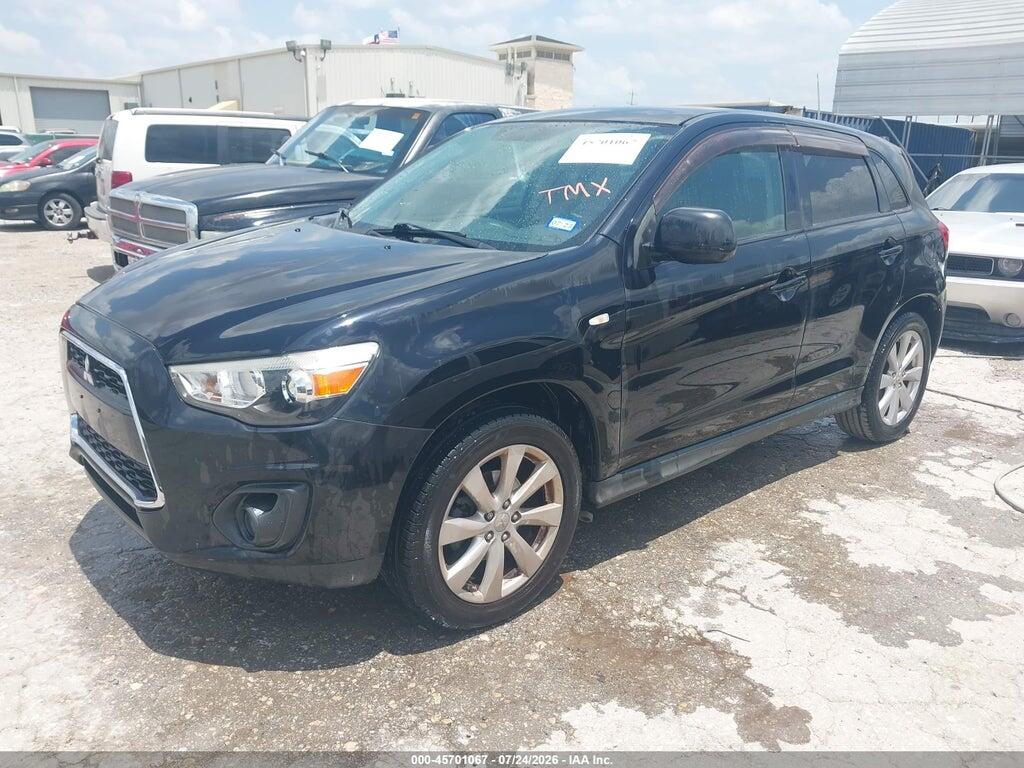 4A4AP3AU3EE010995 2014 MITSUBISHI OUTLANDER SPORT photo no. 2