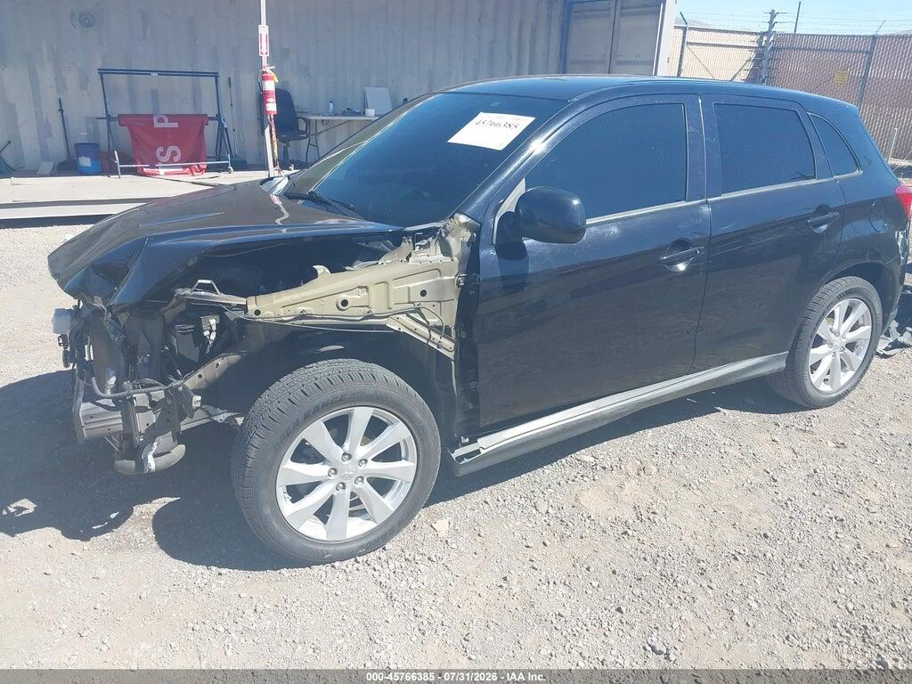 4A4AP3AU7EE013740 2014 MITSUBISHI OUTLANDER SPORT photo no. 2