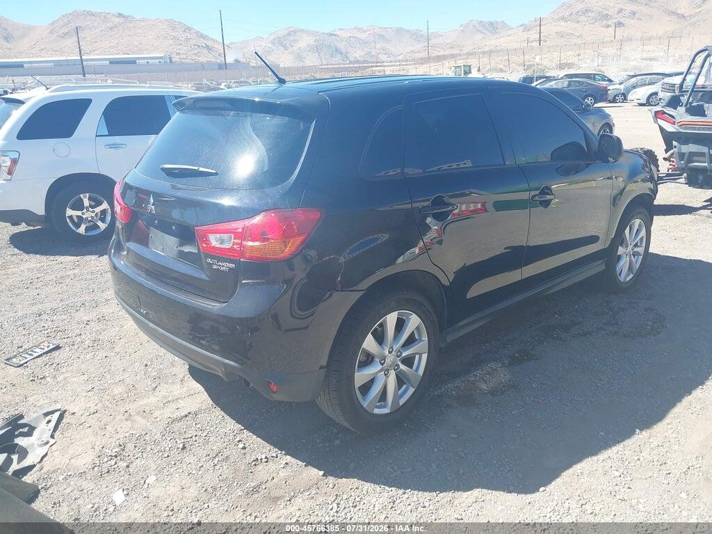 4A4AP3AU7EE013740 2014 MITSUBISHI OUTLANDER SPORT photo no. 4