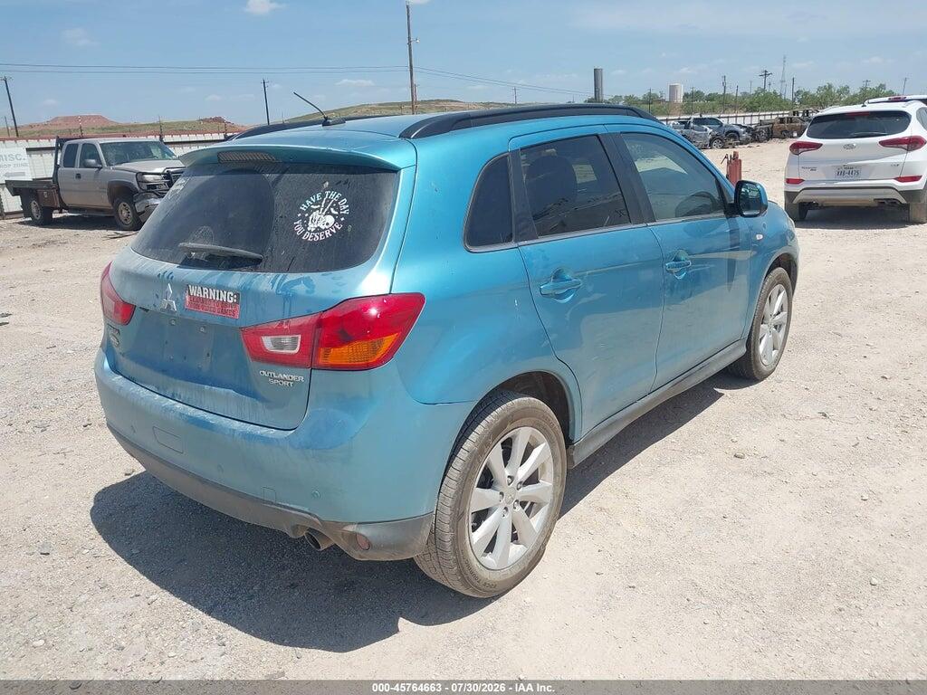 4A4AP4AU7EE012397 2014 MITSUBISHI OUTLANDER SPORT photo no. 4