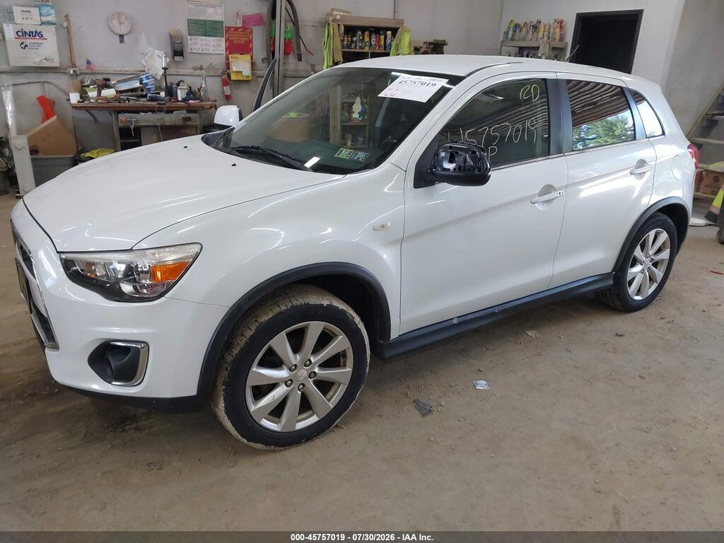 4A4AR4AU2EE004654 2014 MITSUBISHI OUTLANDER SPORT photo no. 2
