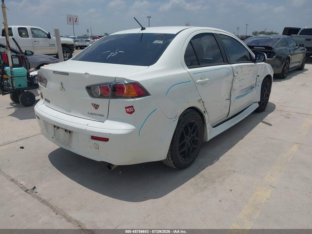 JA32U2FU5EU004739 2014 MITSUBISHI LANCER photo no. 4