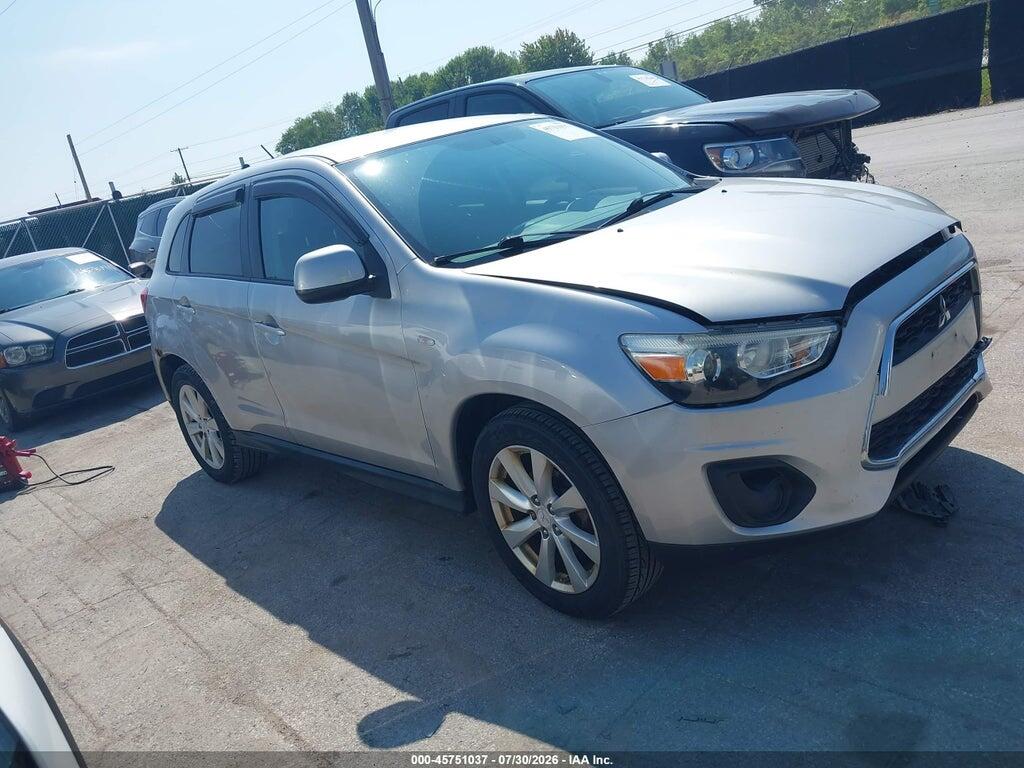 4A4AR3AU6EE021077 2014 MITSUBISHI OUTLANDER SPORT photo no. 1