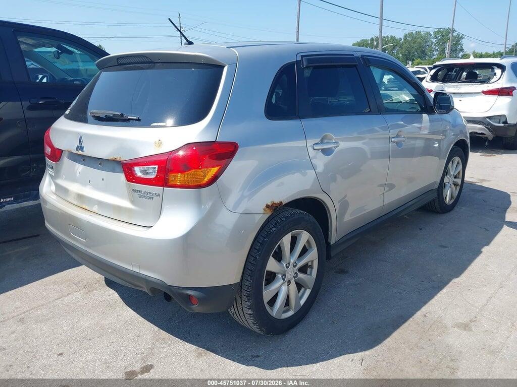 4A4AR3AU6EE021077 2014 MITSUBISHI OUTLANDER SPORT photo no. 4