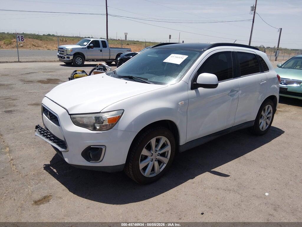 4A4AP4AU4EE013118 2014 MITSUBISHI OUTLANDER SPORT photo no. 2