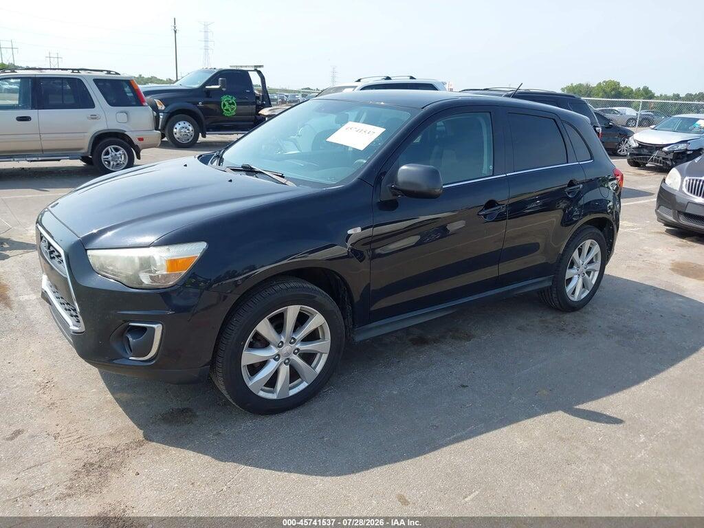 4A4AR4AU2EE026993 2014 MITSUBISHI OUTLANDER SPORT photo no. 2