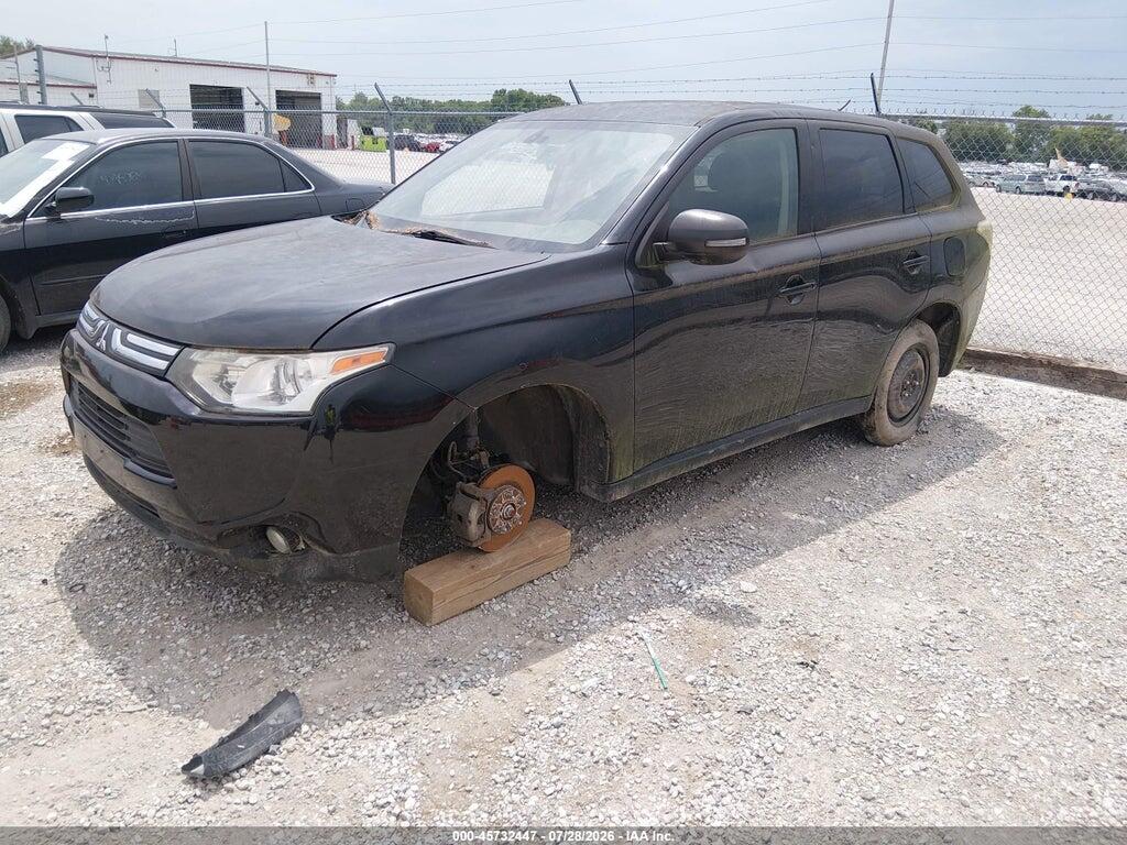 JA4AZ3A36EZ015345 2014 MITSUBISHI OUTLANDER photo no. 2