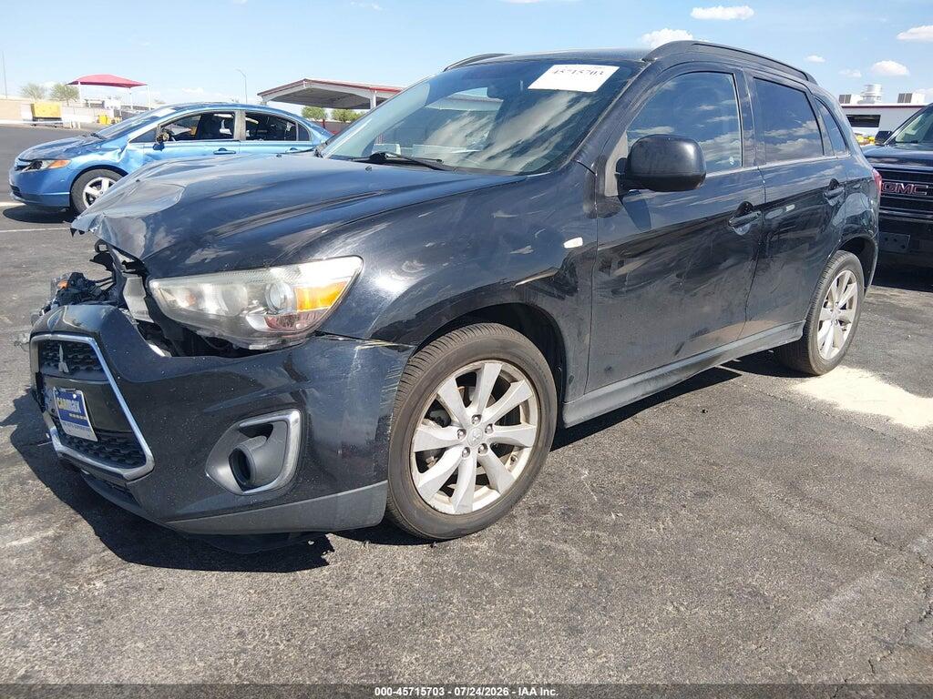 4A4AP4AUXEE018775 2014 MITSUBISHI OUTLANDER SPORT photo no. 2