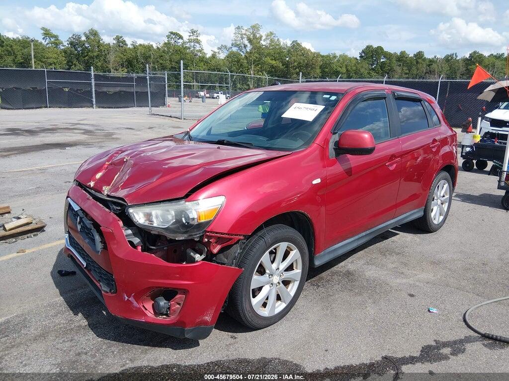 4A4AP3AU8EE016534 2014 MITSUBISHI OUTLANDER SPORT photo no. 2