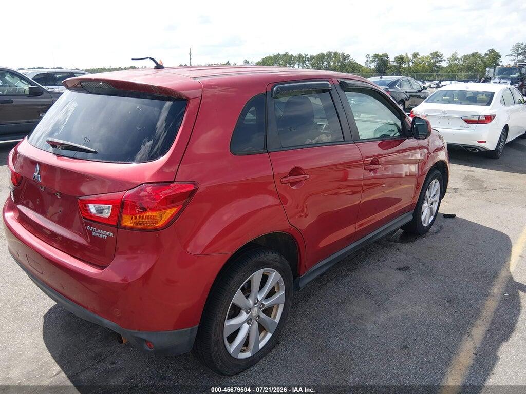 4A4AP3AU8EE016534 2014 MITSUBISHI OUTLANDER SPORT photo no. 4