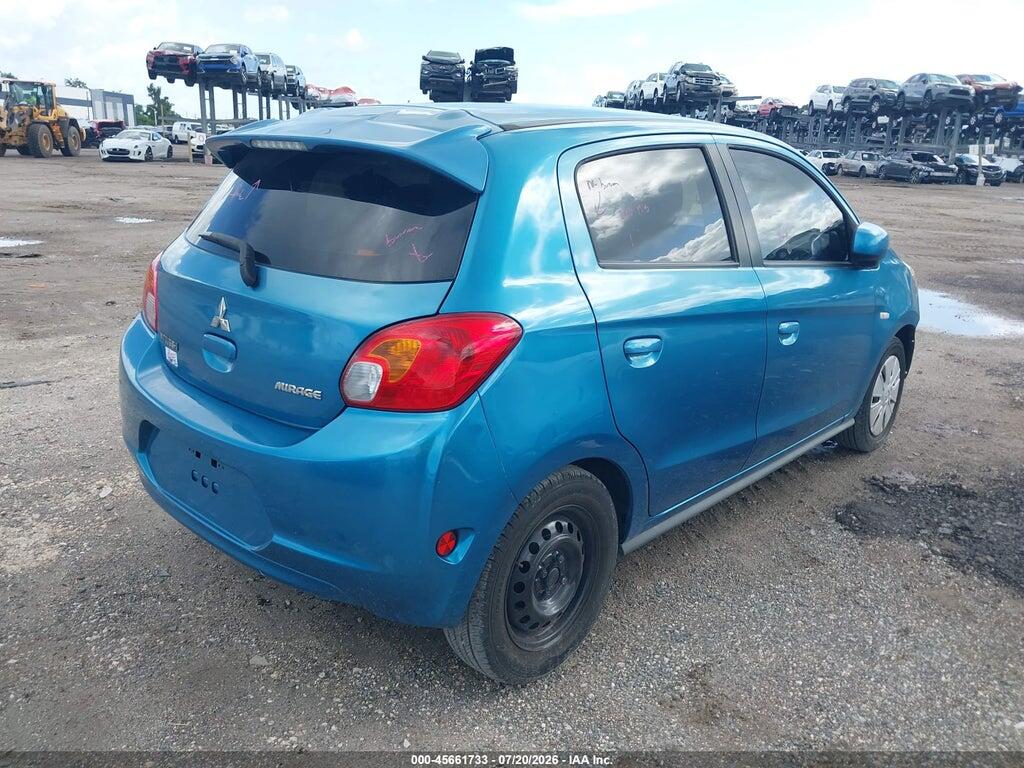 ML32A3HJ2EH006964 2014 MITSUBISHI MIRAGE photo no. 4