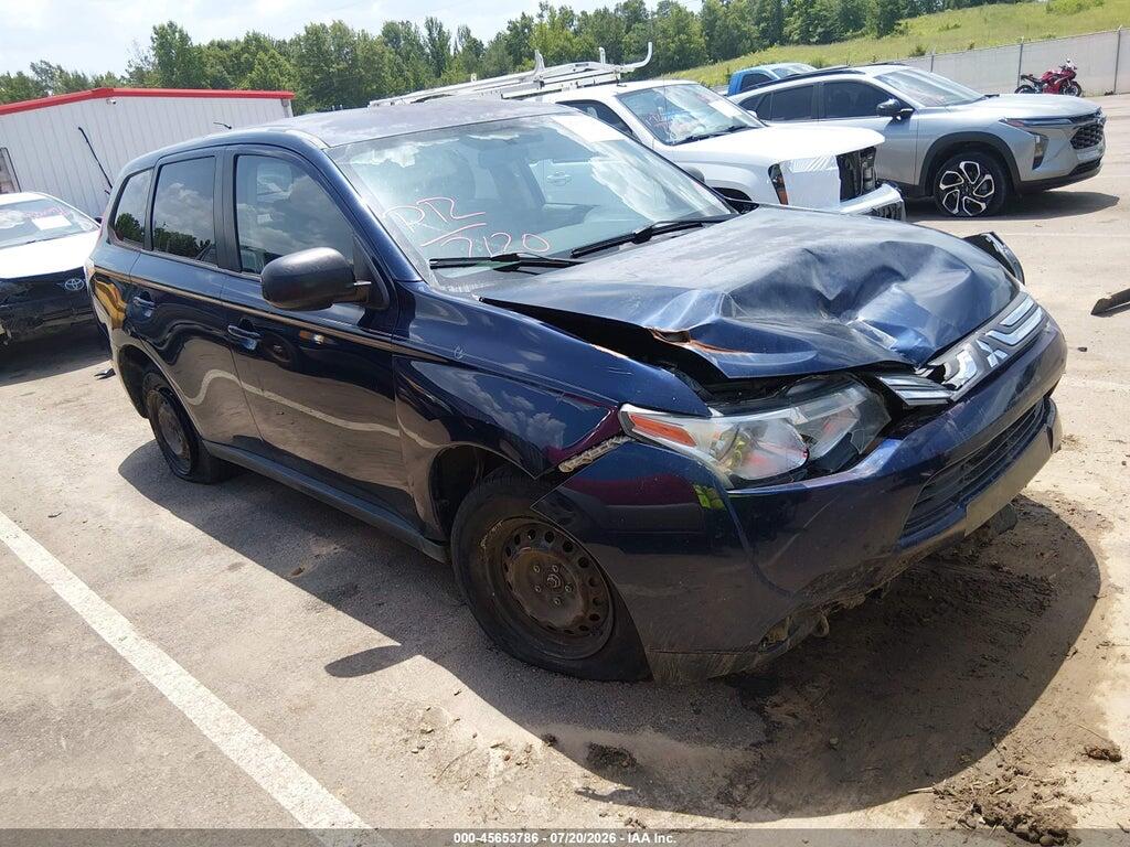 JA4AD2A36EZ005620 2014 MITSUBISHI OUTLANDER photo no. 1