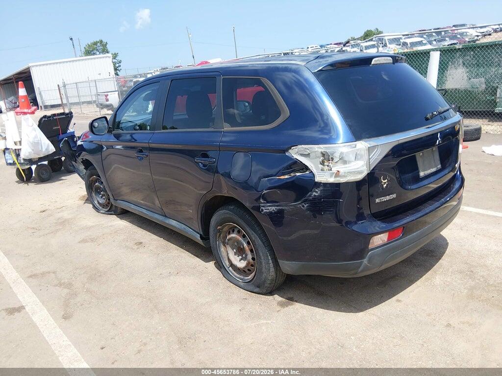 JA4AD2A36EZ005620 2014 MITSUBISHI OUTLANDER photo no. 3