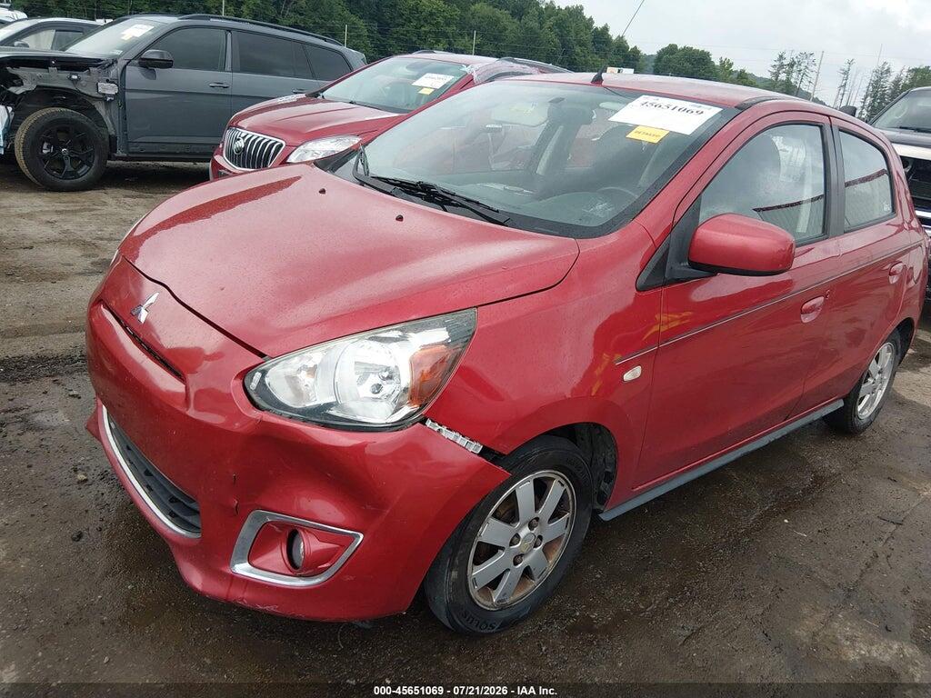 ML32A4HJ8EH015609 2014 MITSUBISHI MIRAGE photo no. 2